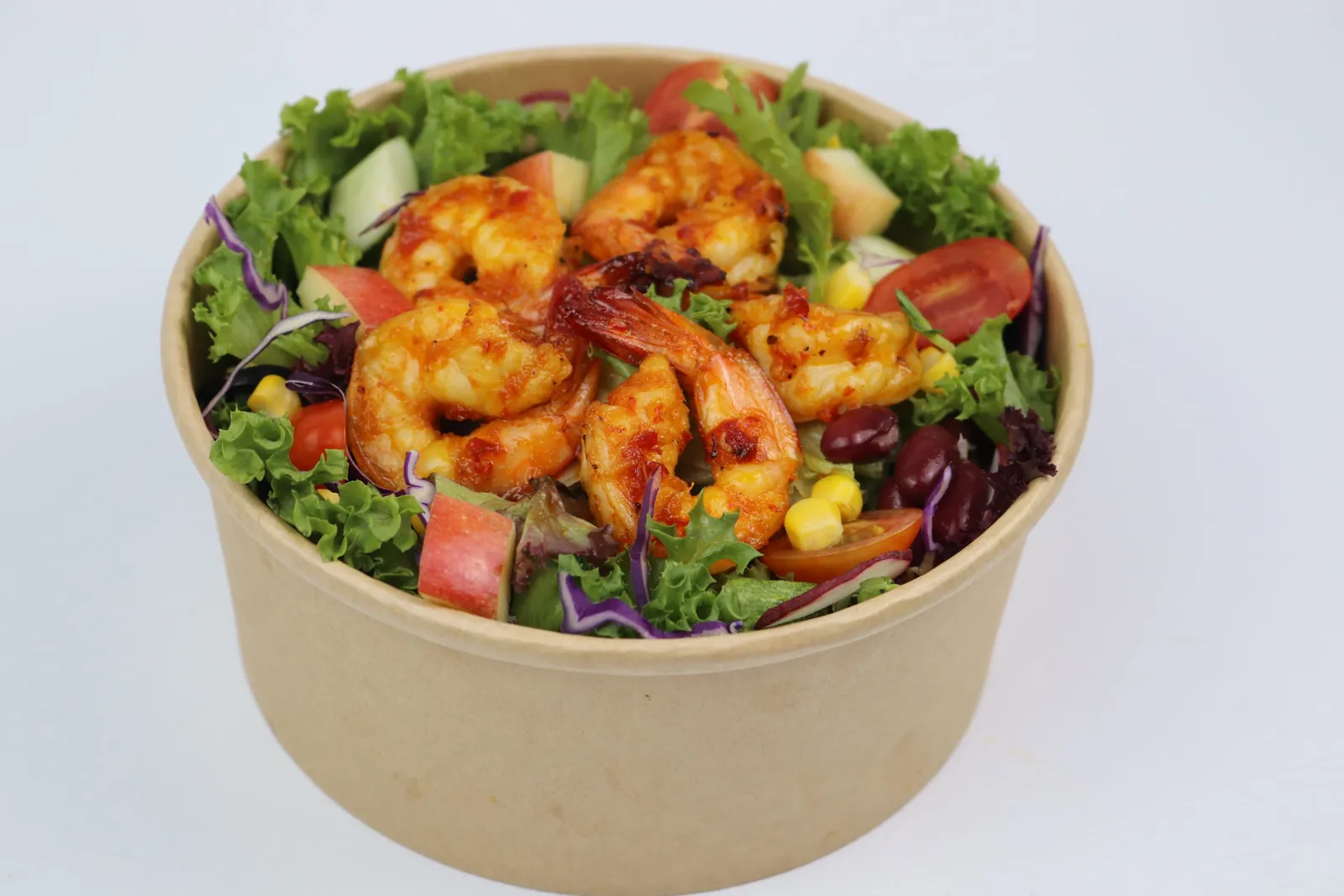 Salad tôm xốt ớt - 258 Cal/KP