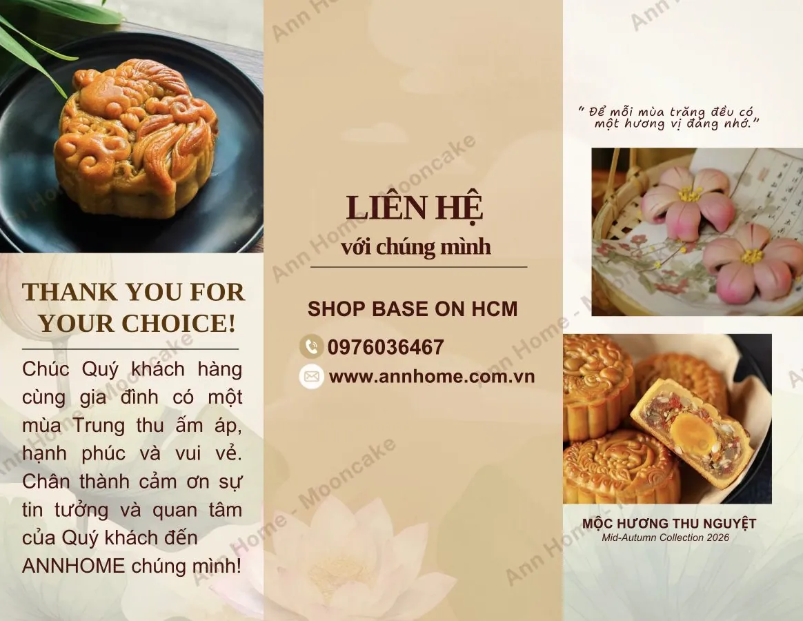 Catalogue bánh Trung thu Ann Home Mộc Hương Thu Nguyệt 2026 - trang 17